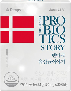 크리스찬한센 덴마크 유산균 이야기, 30정, 1개