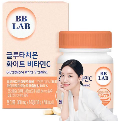 비비랩 글루타치온 화이트 비타민C, 60정, 1개